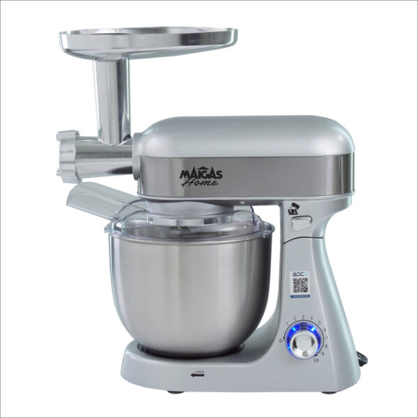 Batidora Inox Lorenzza 5 litros + Molino de carne - Imagen 4