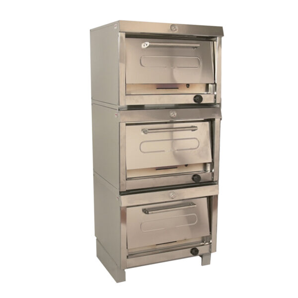 Horno 3 Cámaras bandejas 58×65 cm GLP