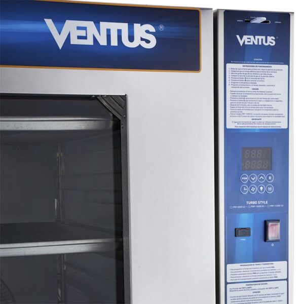 Horno Turbo Gas 8 Gn Prp-8000 + Bandejas - Imagen 5