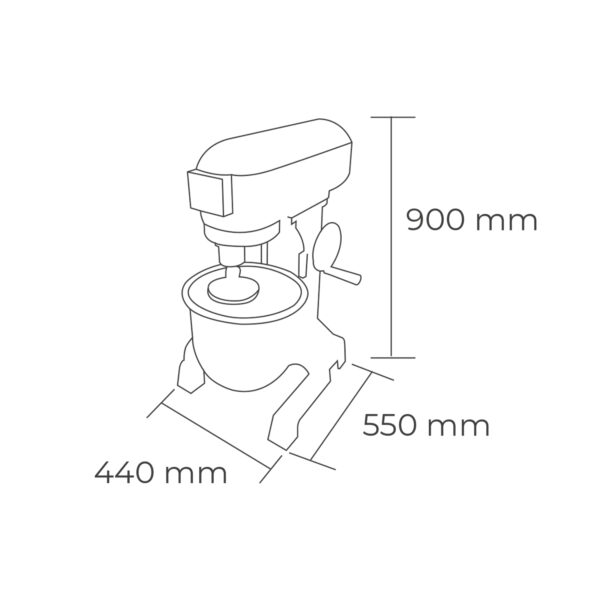 Batidora Industrial 30 Lts - Imagen 3